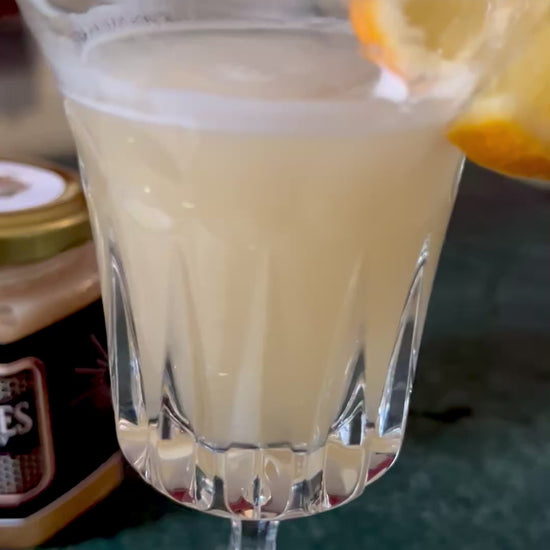 Bee's Knees Cocktail Honey - 100% Natural with Sparkling Gold Glitter for Parties